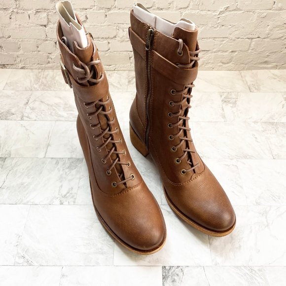 NEW Kork-Ease Mona Lace-Up Boots - Picture 9 of 11